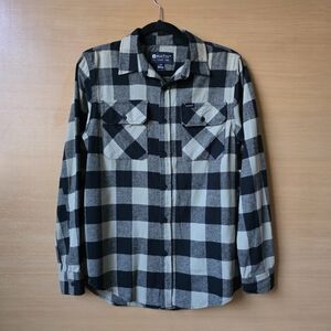 MATIX Men’s Plaid Flannel Button-Up Shirt | Size Small (NWT)